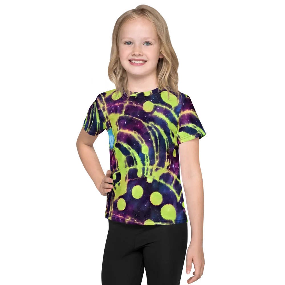Douglas Dreams on Kids Crew Neck T-Shirt — Front