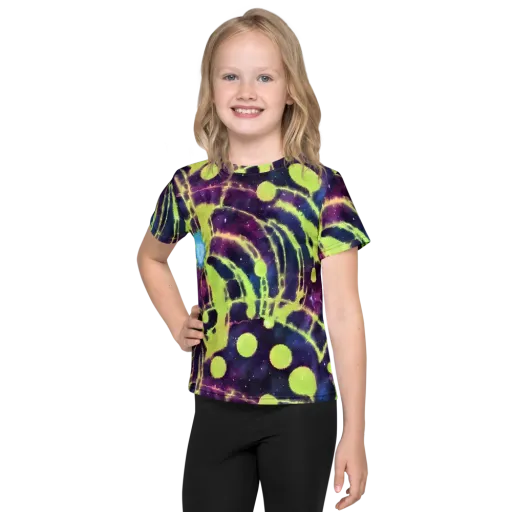 Douglas Dreams on a Kids Crew Neck T-Shirt