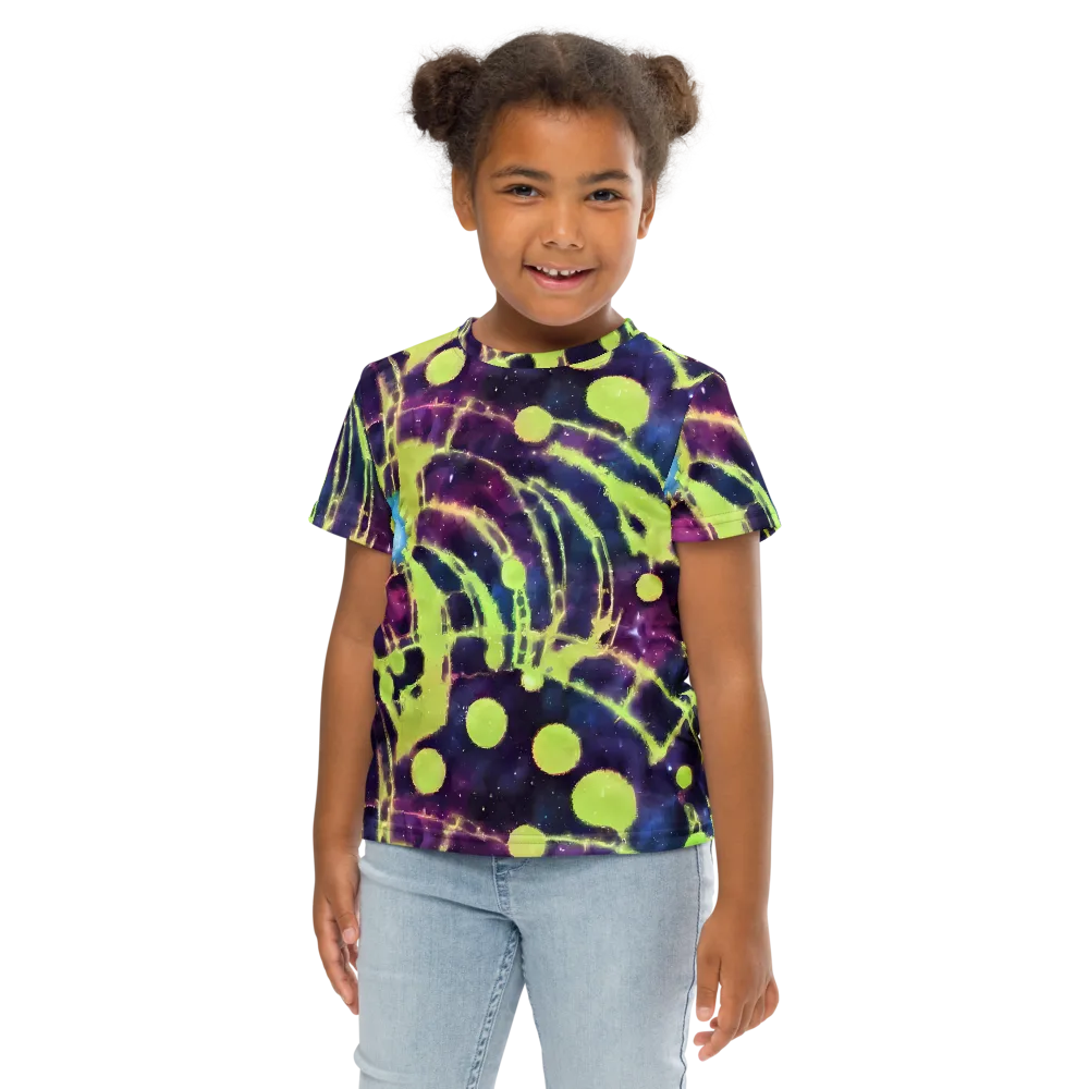 Douglas Dreams on Kids Crew Neck T-Shirt — Front