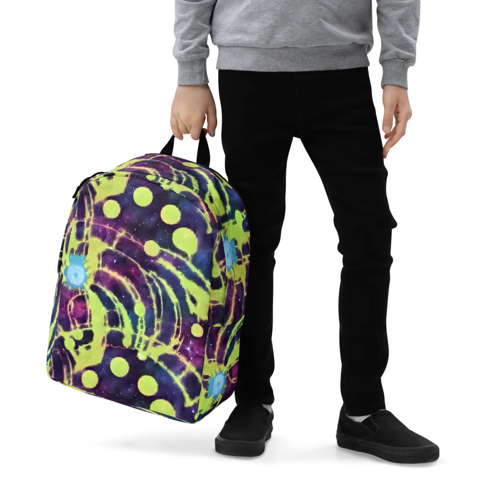 Douglas Dreams on Minimalist Backpack — Zoomed-in