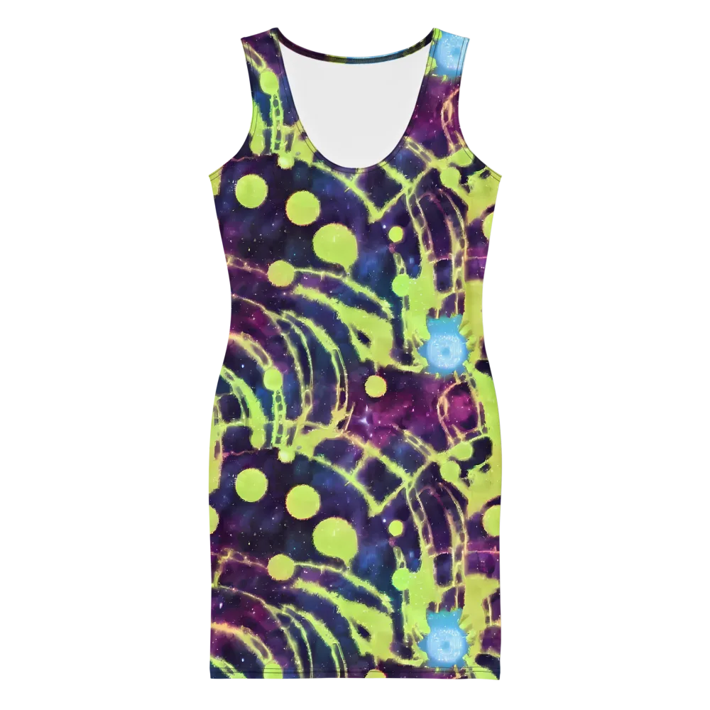 Douglas Dreams on Bodycon Dress — Front