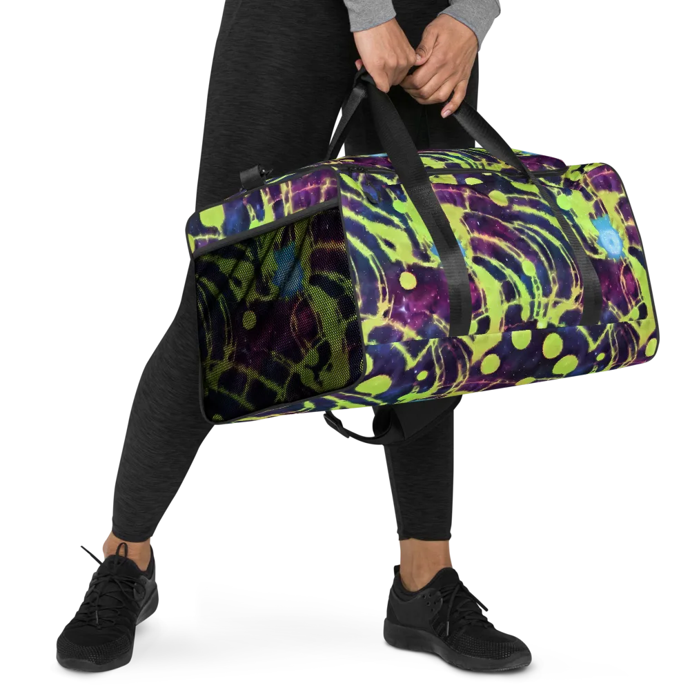 Douglas Dreams on Duffle Bag — Right Front