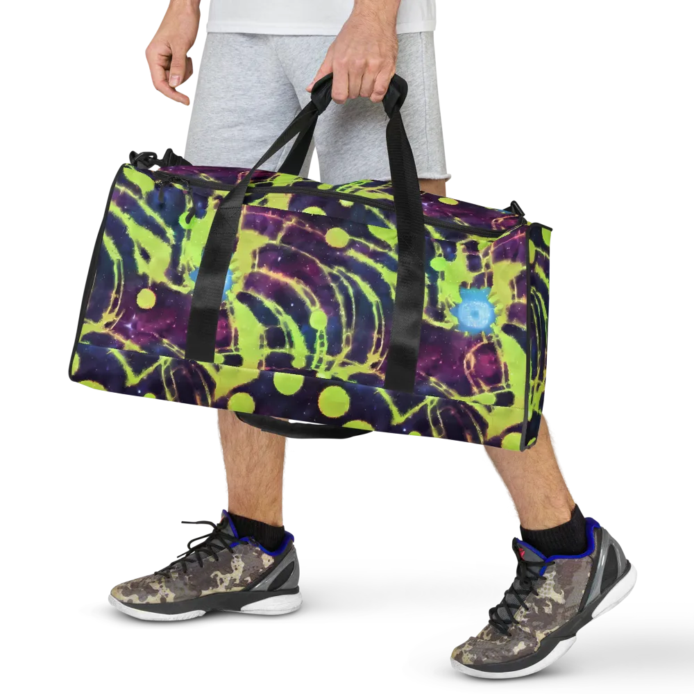 Douglas Dreams on Duffle Bag — Front