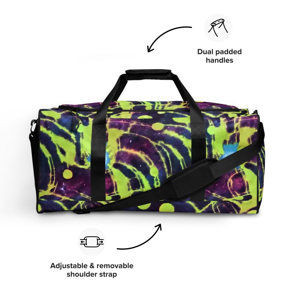 Douglas Dreams on Duffle Bag — Front
