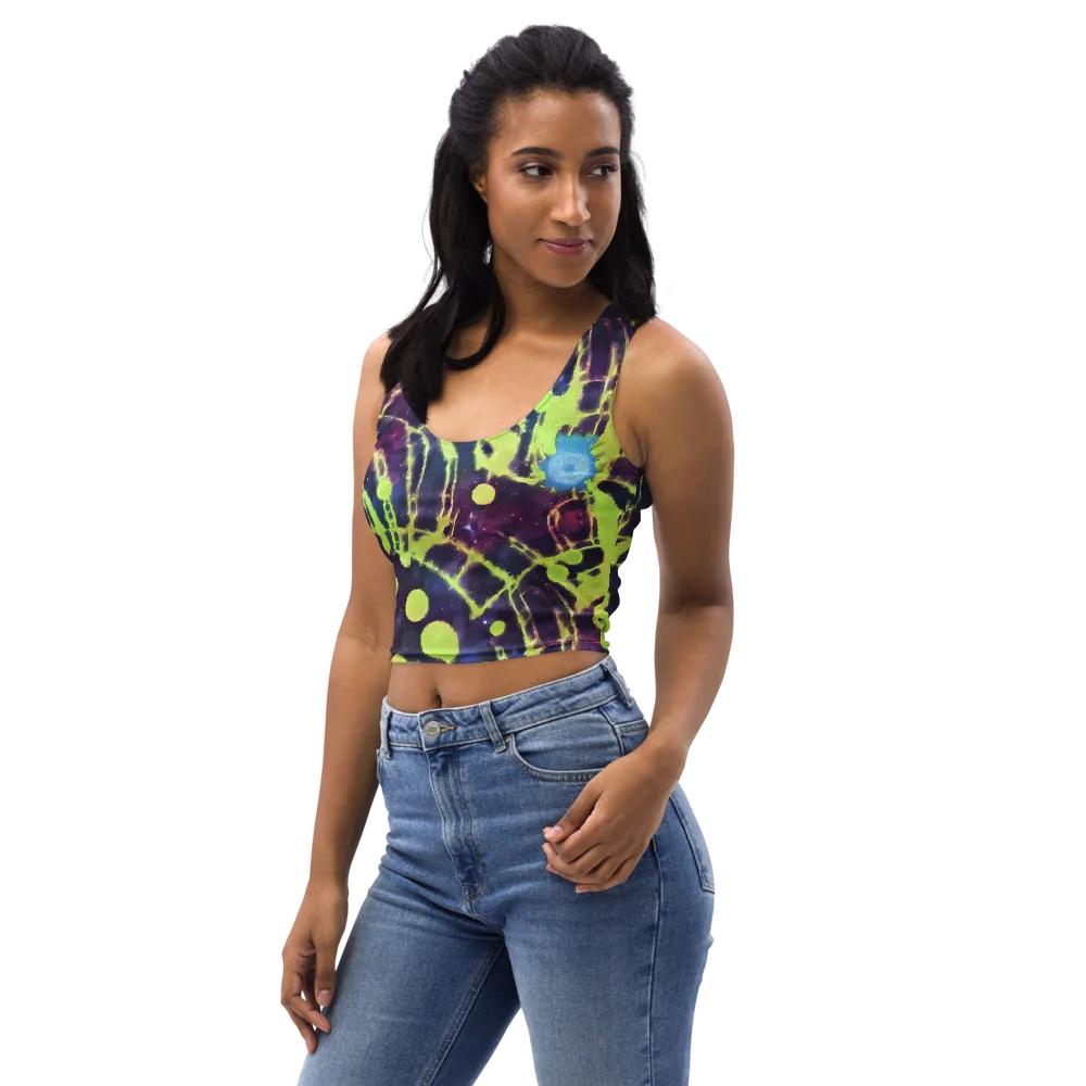 Douglas Dreams on Crop Top — Left Front