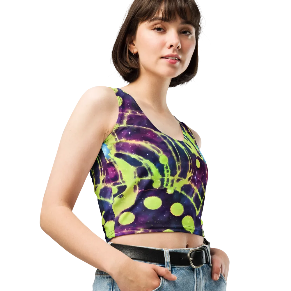 Douglas Dreams on Crop Top — Right Front