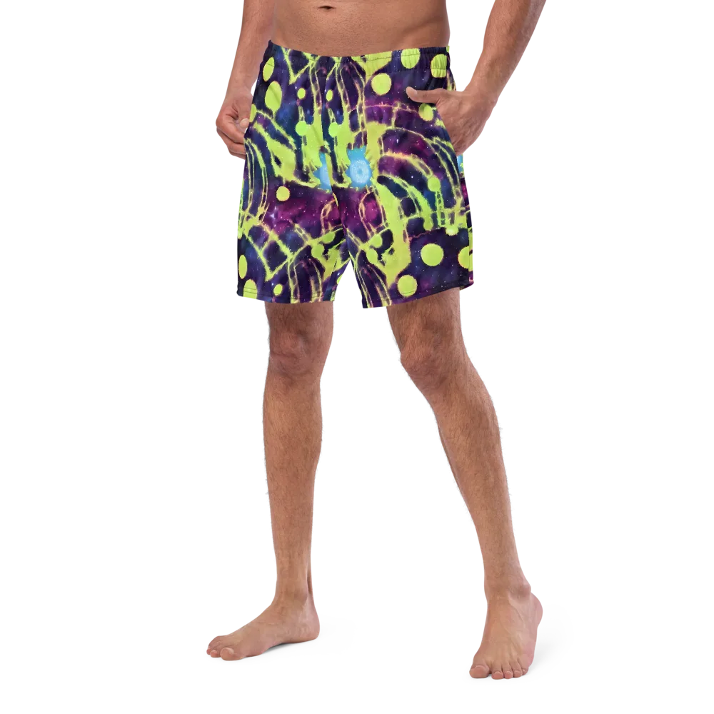 Douglas Dreams on Swim Trunks — Left Front
