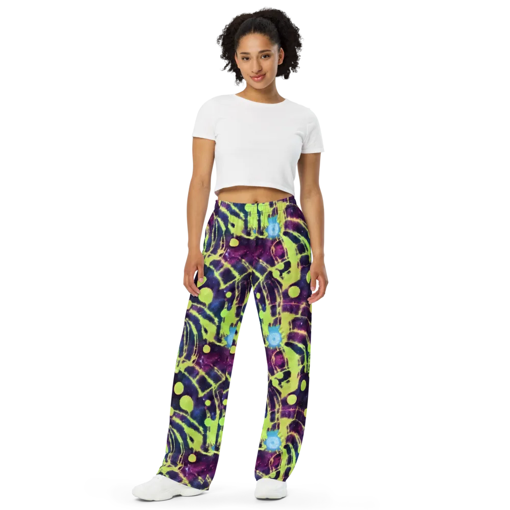 Douglas Dreams on Wide-Leg Pants — Front