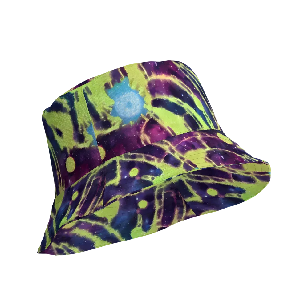 Douglas Dreams on Reversible Bucket Hat — Product details Outside
