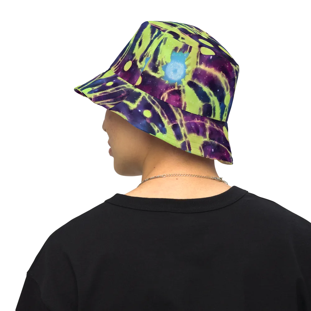 Douglas Dreams on Reversible Bucket Hat — Back Inside