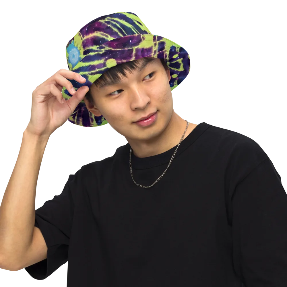 Douglas Dreams on Reversible Bucket Hat — Front Inside