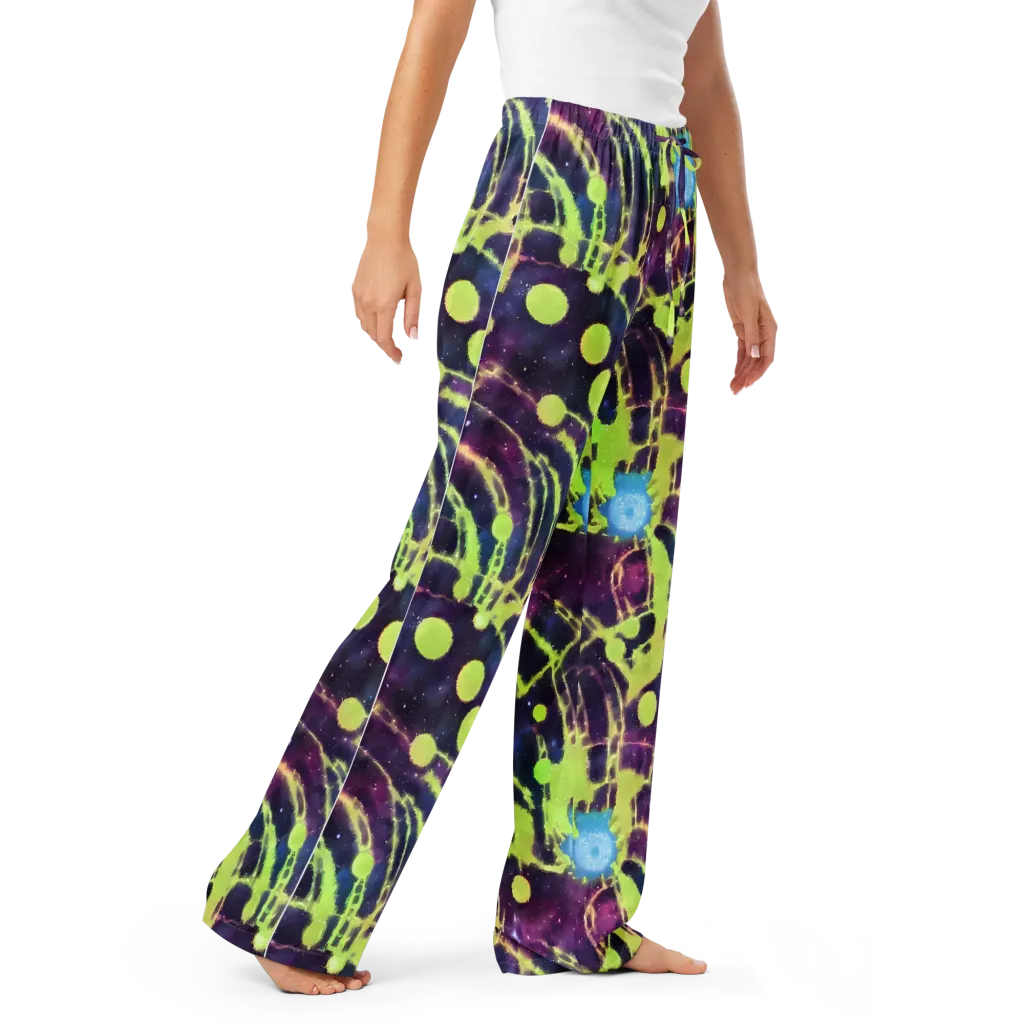 Douglas Dreams on Women's Pajama Pants — Right Front