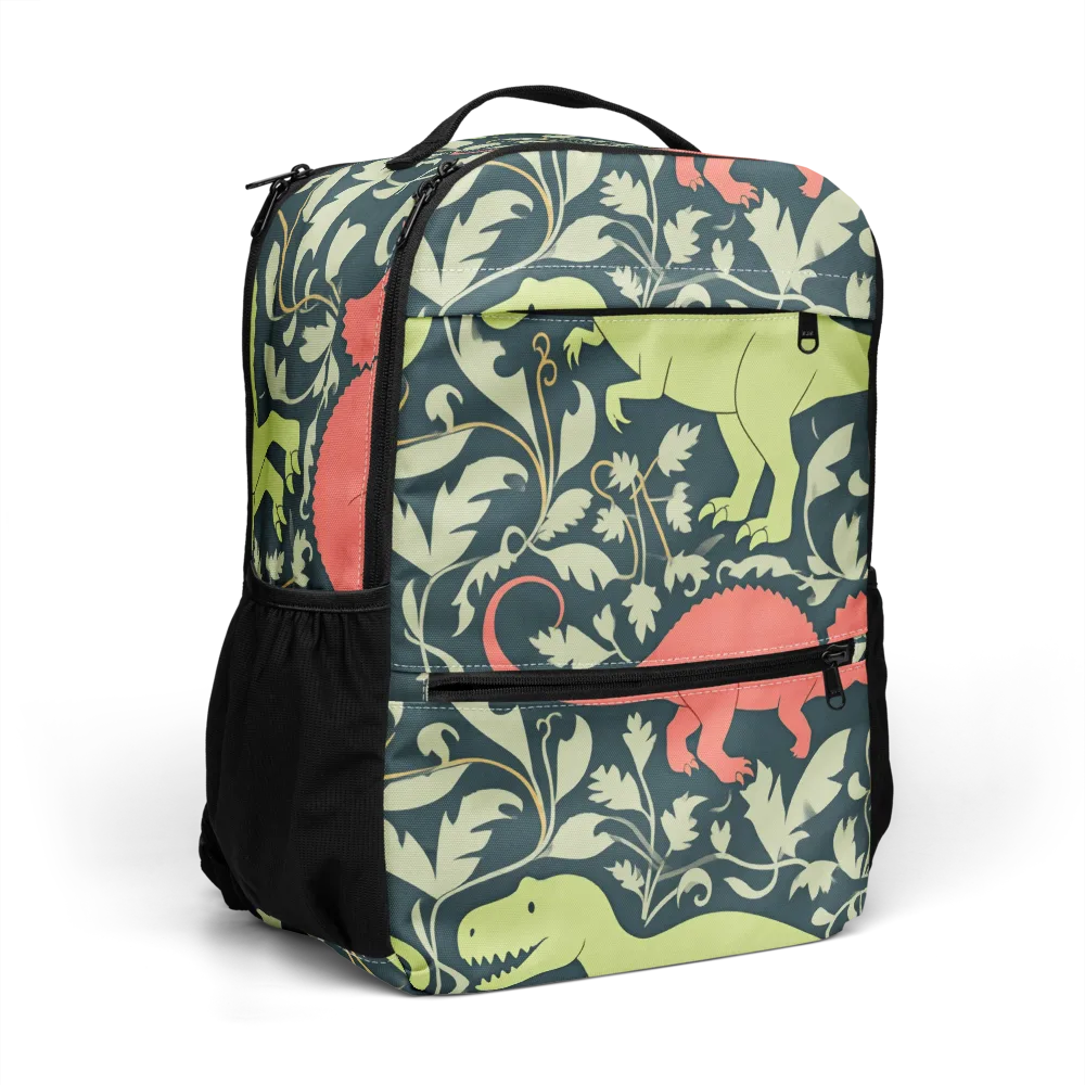 Jurassic Vine on Utility Backpack — Right Front