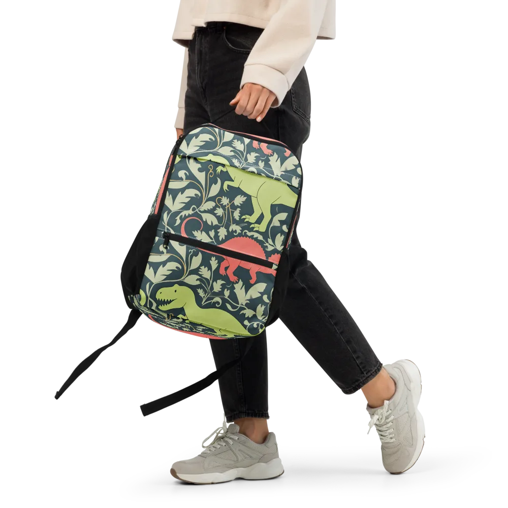 Jurassic Vine on Utility Backpack — Front
