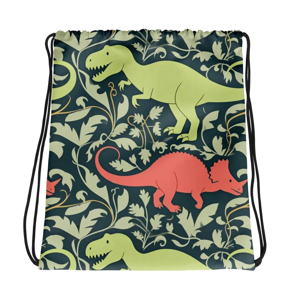 Jurassic Vine on Drawstring Bag — Photo