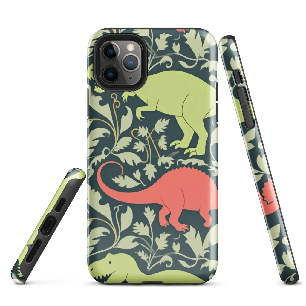 Jurassic Vine on Tough Case for iPhone® — Front