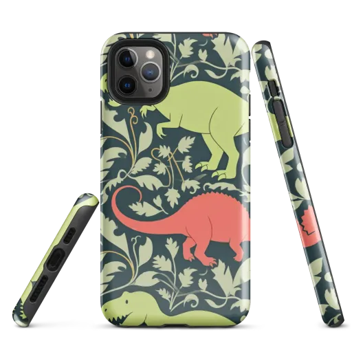 Jurassic Vine on a Tough Case for iPhone®
