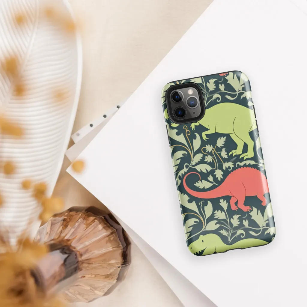 Jurassic Vine on Tough Case for iPhone® — Front