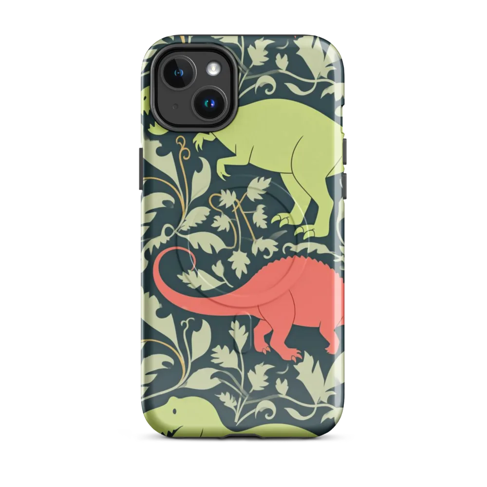 Jurassic Vine on MagSafe Tough Case for iPhone® — Front