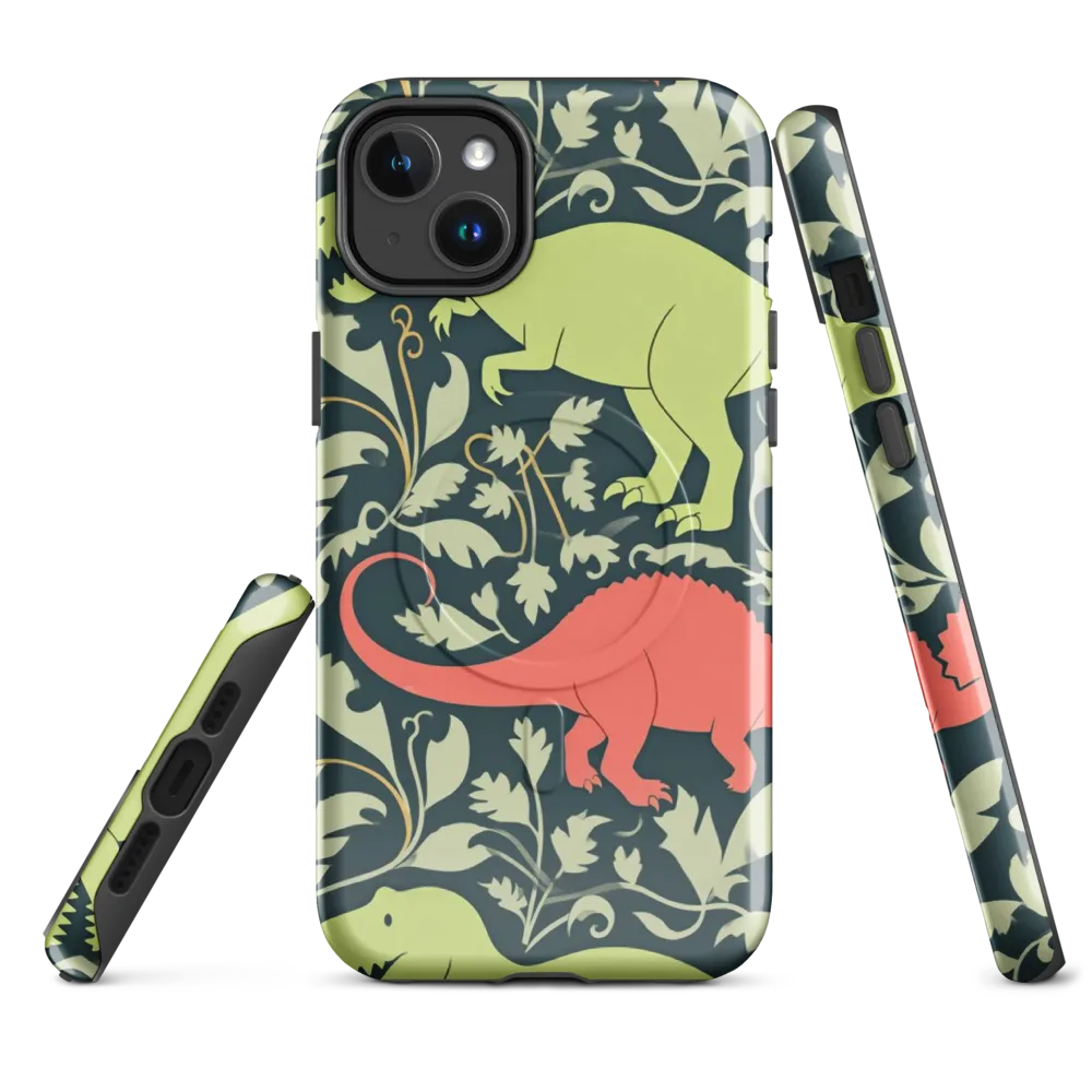 Jurassic Vine on MagSafe Tough Case for iPhone® — Front