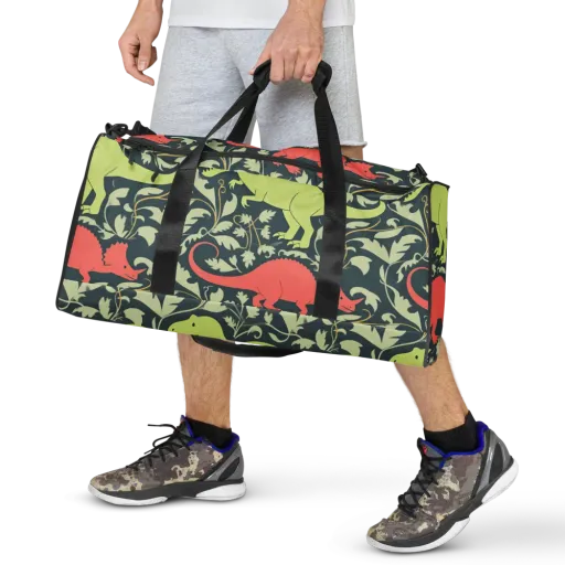 Jurassic Vine on a Duffle Bag