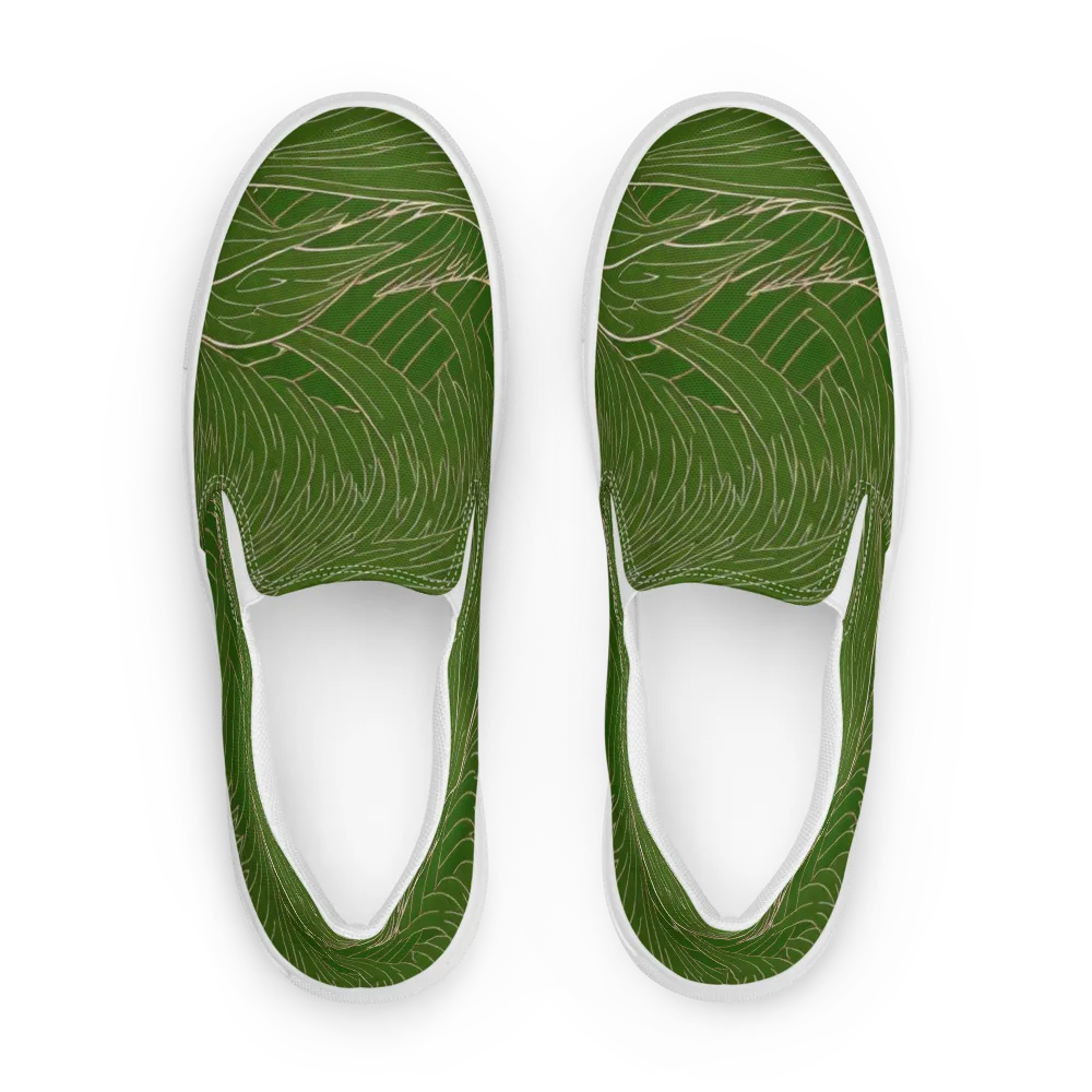 Jade Featherflow on Men's Slip-On Canvas Shoes — Front