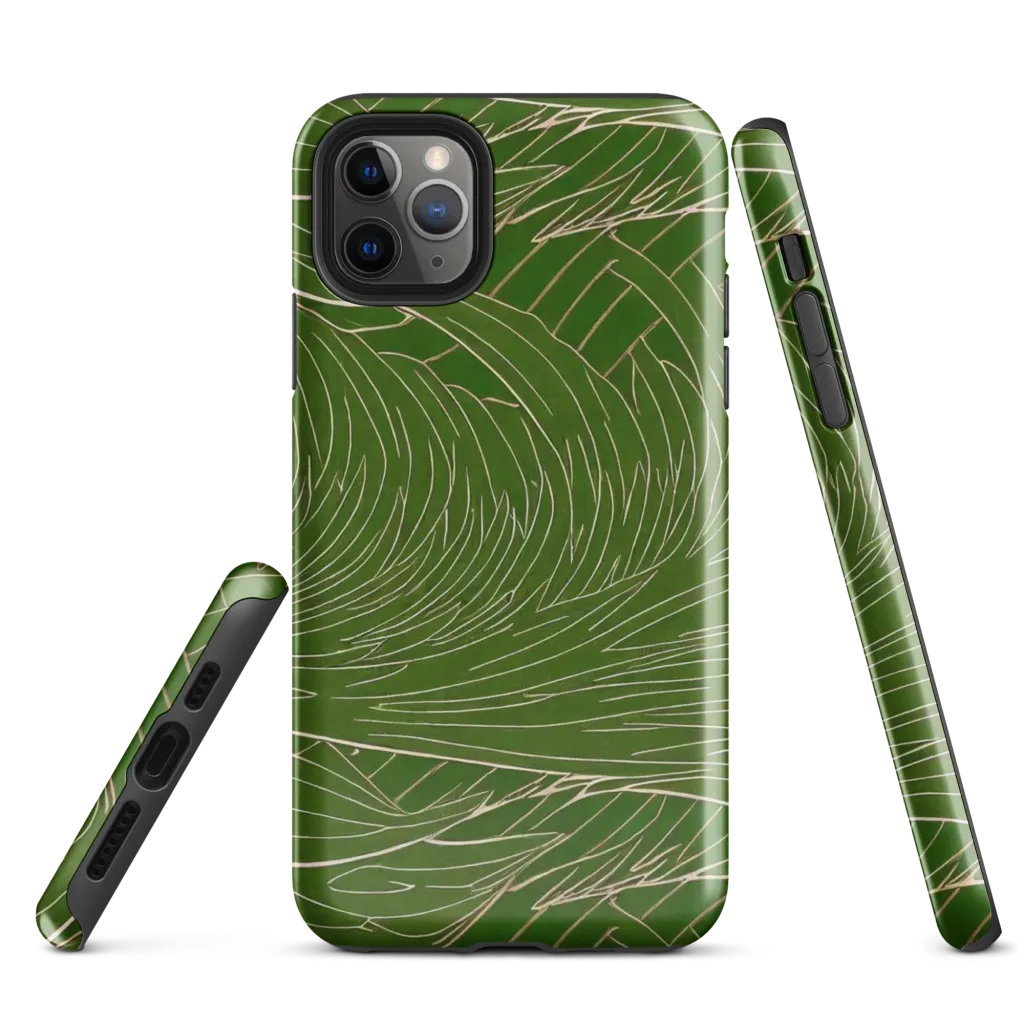 Jade Featherflow on Tough Case for iPhone® — Front