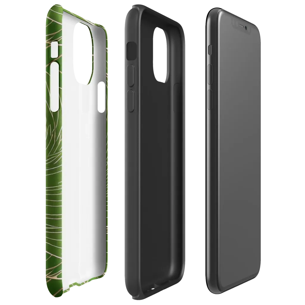 Jade Featherflow on Tough Case for iPhone® — Right
