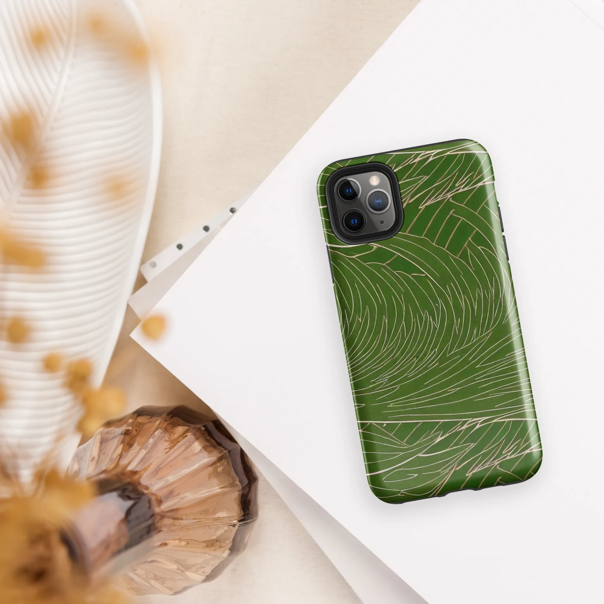 Jade Featherflow on Tough Case for iPhone® — Front
