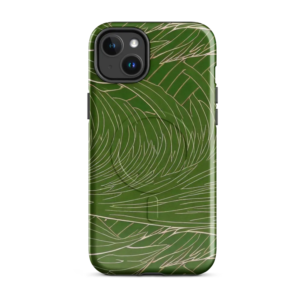 Jade Featherflow on MagSafe Tough Case for iPhone® — Front