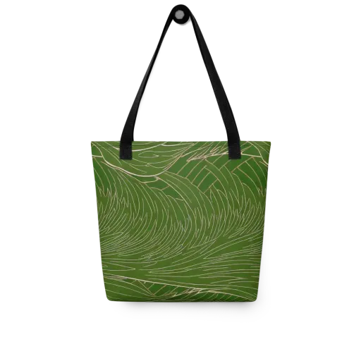 Jade Featherflow on a Tote Bag