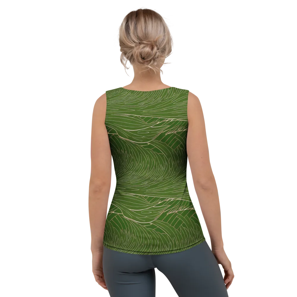 Jade Featherflow on Women's Tank Top — Back