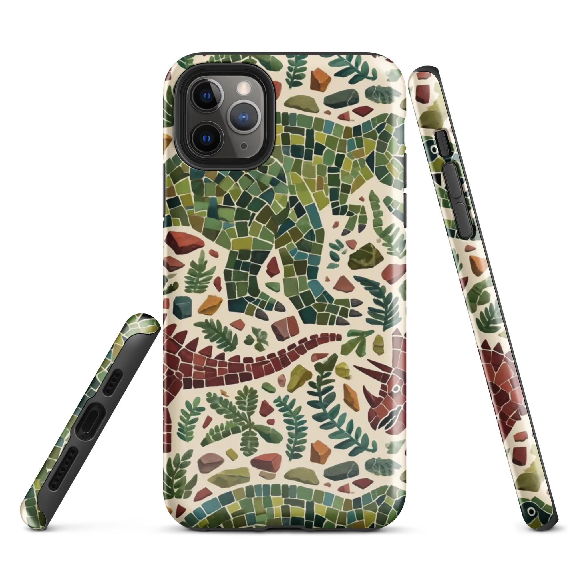 Mosaic Jurassic on Tough Case for iPhone® — Front