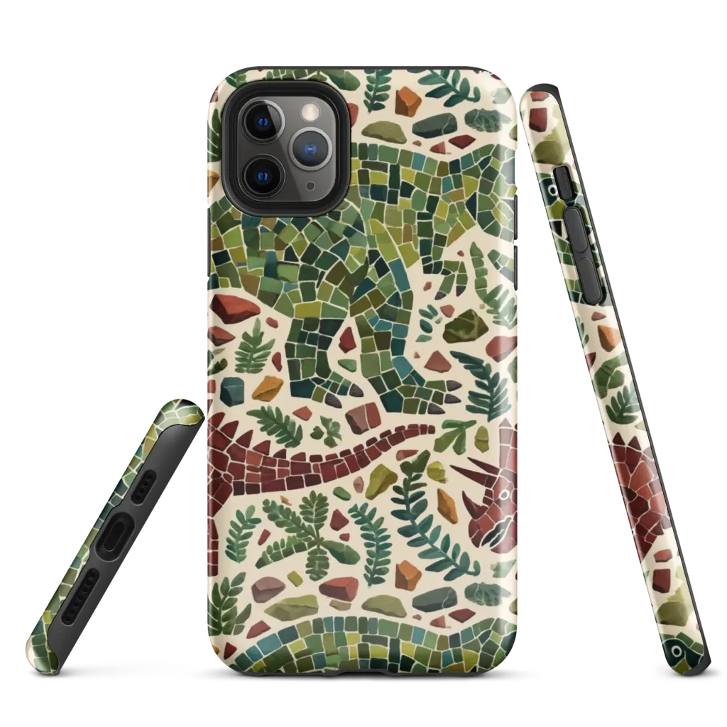 Mosaic Jurassic on Tough Case for iPhone® — Front