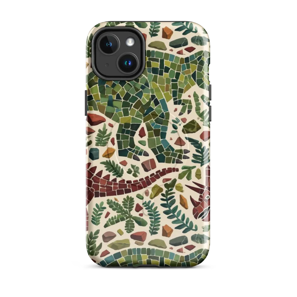 Mosaic Jurassic on MagSafe Tough Case for iPhone® — Front