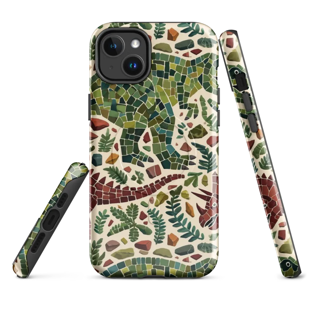 Mosaic Jurassic on MagSafe Tough Case for iPhone® — Front