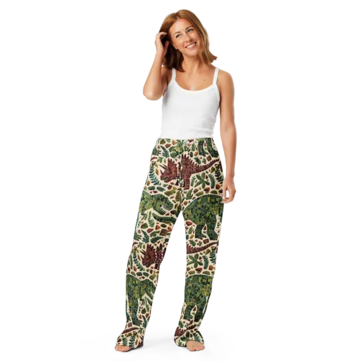 Mosaic Jurassic on a Women's Pajama Pants