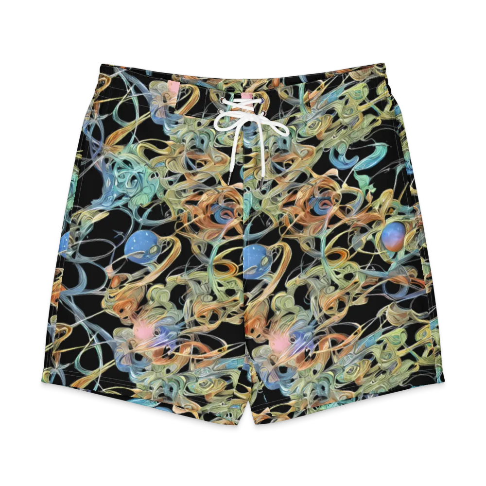 Infinite Mist on Men's Board Shorts — Front