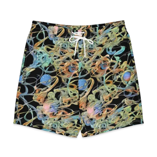 Infinite Mist on a Men's Board Shorts