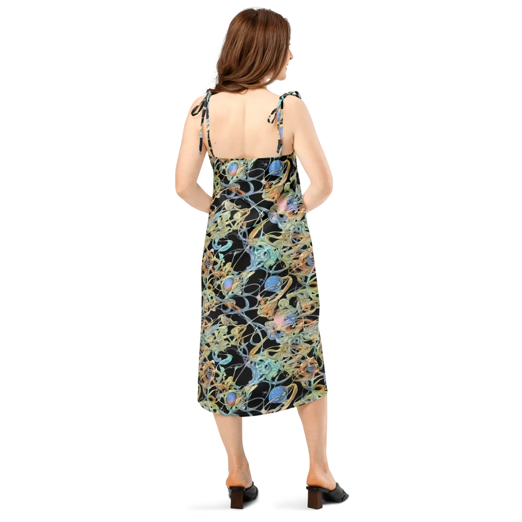 Infinite Mist on Slip Dress — Back