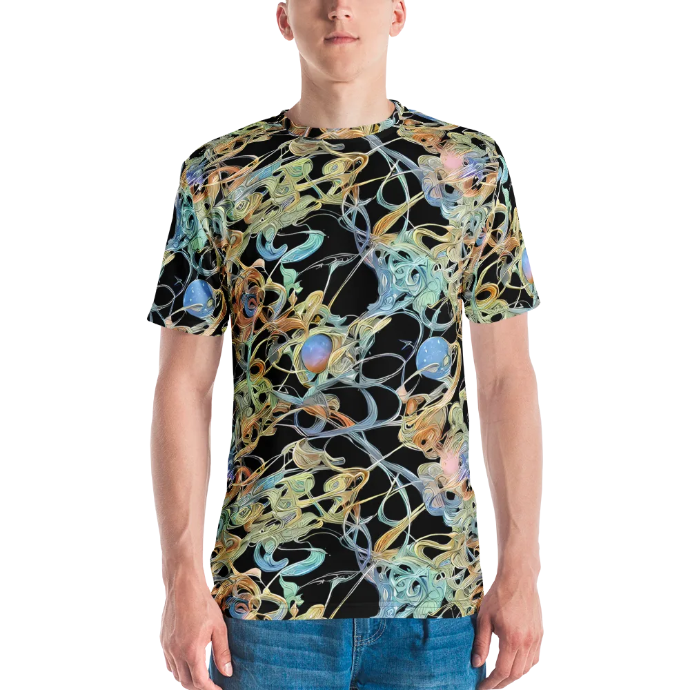 Infinite Mist on Men's Crew Neck T-Shirt — Front