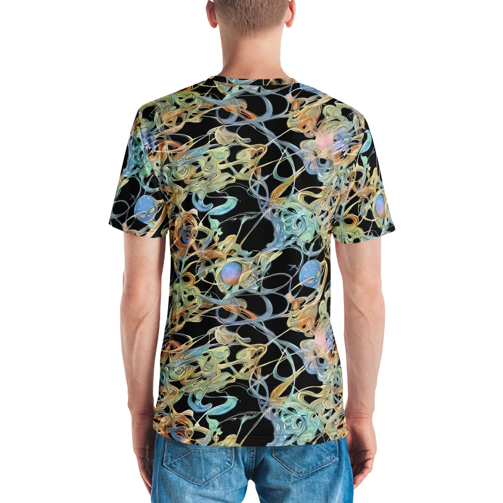 Infinite Mist on Men's Crew Neck T-Shirt — Back
