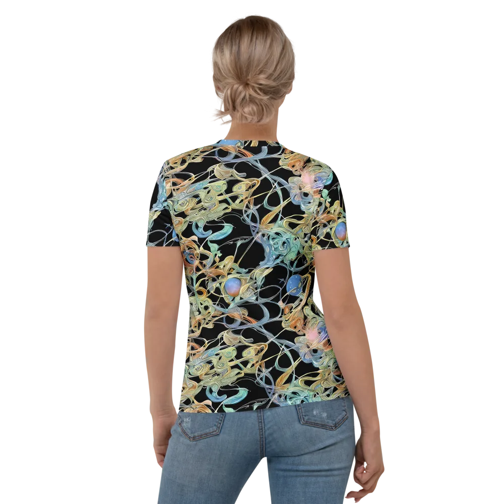 Infinite Mist on Women's Crew Neck T-Shirt — Back