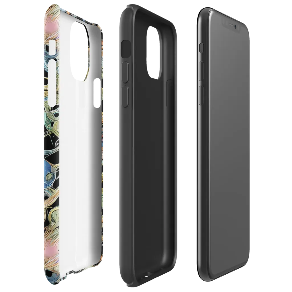 Infinite Mist on Tough Case for iPhone® — Right