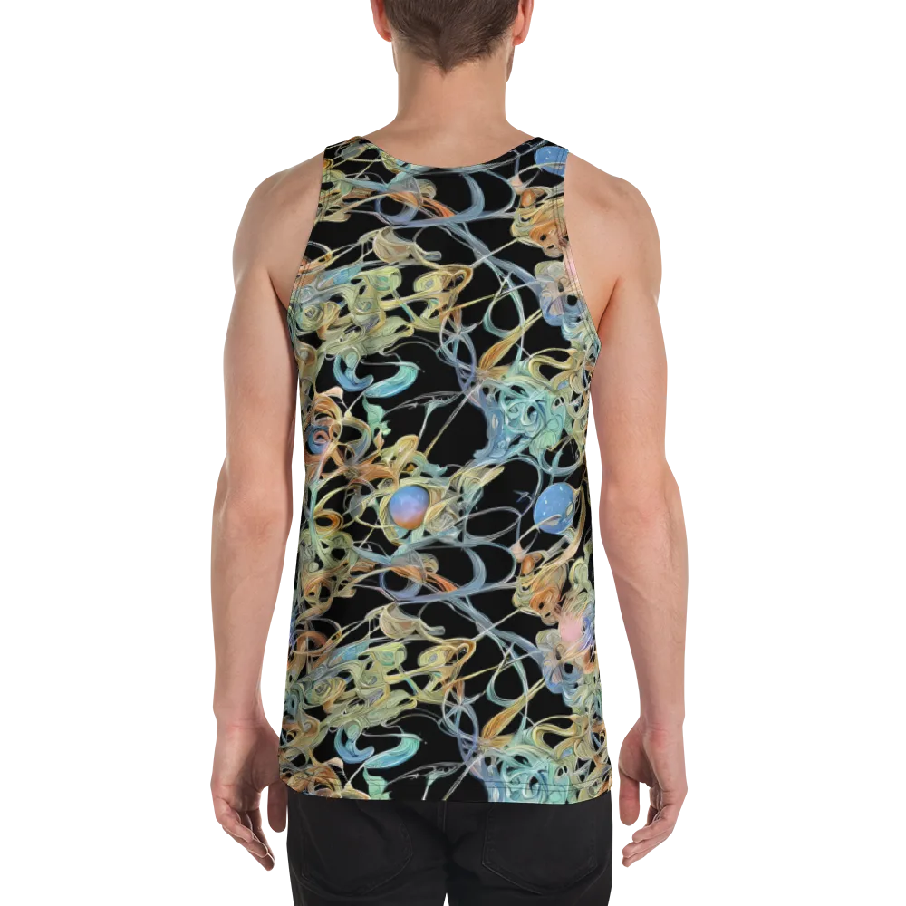 Infinite Mist on Men's Tank Top — Back