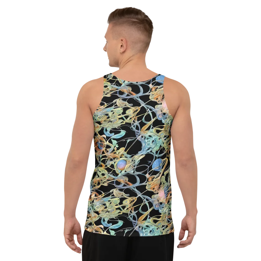 Infinite Mist on Men's Tank Top — Back