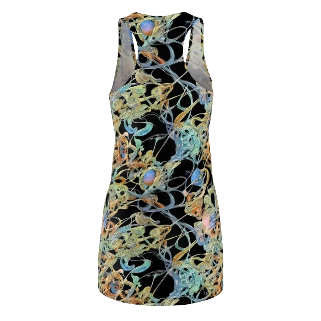 Infinite Mist on Racerback Dress — Back