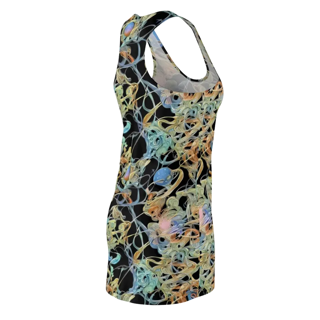 Infinite Mist on Racerback Dress — Back Side