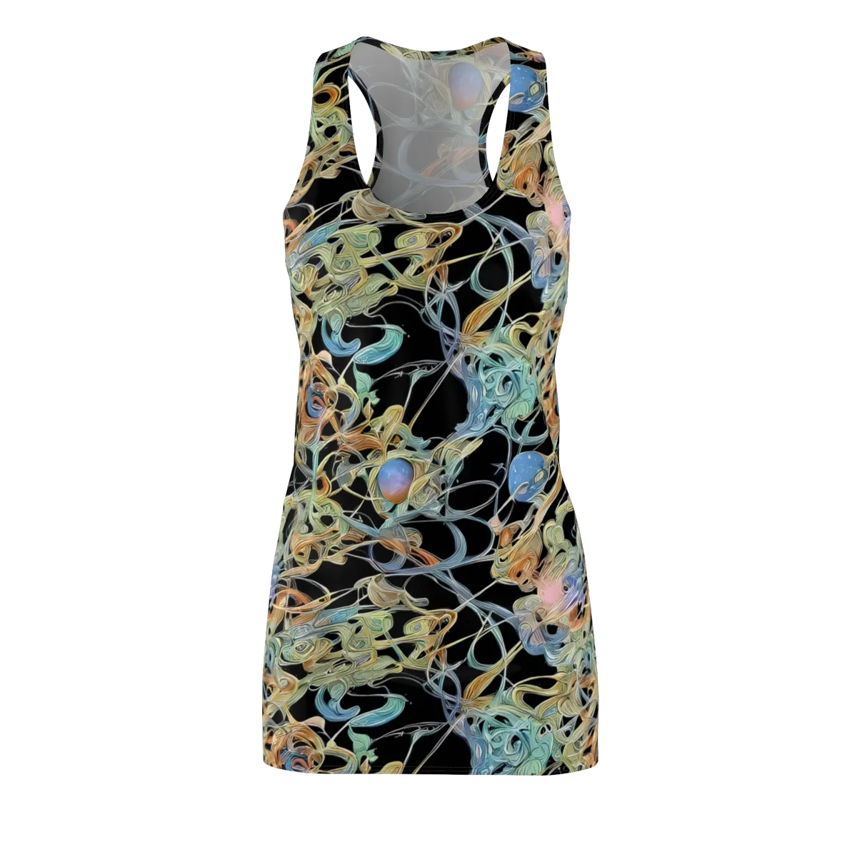Infinite Mist on Racerback Dress — Front