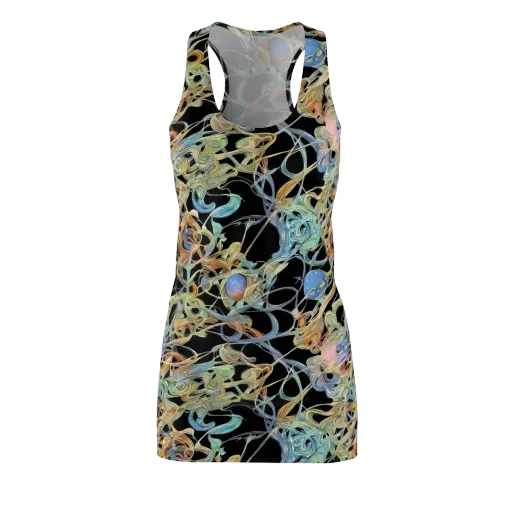Infinite Mist on a Racerback Dress